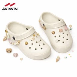 [AVG001] [ĐẶT TĂNG LÊN 1 SIZE] Dép Sục Nam Nữ AVIWIN AVIGO-001 Chất EVA Siêu Nhẹ - [Tặng Kèm Charm] 1
