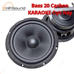 LOA BASS 20 CARBON COIL 38 TỪ 126 GÂN CAO SU - HÀNG NHẬP KHẨU - CHUYÊN HÁT KARAOKE VÀ LẮP RÁP LOA 1