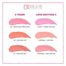 Má kem mịn lì thuần chay Lemonade Perfect Couple Blush Love Edition 2 (8,5g) 2