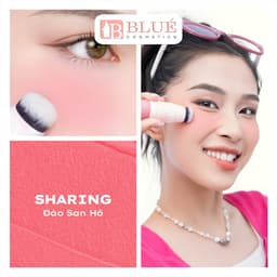 Má kem mịn lì thuần chay Lemonade Perfect Couple Blush Love Edition 2 (8,5g) 5
