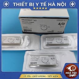 [Lẻ 1 sợi ] Chỉ Tự Tiêu CPT TRUSTIGUT C 4/0 5/0 6/0 - Chỉ Phẫu Thuật Và Dùng Cho Cấy Chỉ Tự Tiêu Sau 2-3 Tuần 1