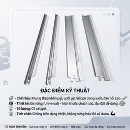 Bộ Gạt Mực Gạt Từ 12A 49A 05A 53A Dùng Cho Canon 2900 HP 1320 2015 Chống Sọc Đậm Nét Bền Đẹp 3