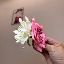 Kẹp Tóc Hoa Pastel Hàn Quốc Siêu Xinh – Kẹp Tóc Nữ Dễ Thương, Đi Chơi / Chụp Ảnh / Outfit Ngọt Ngào 4