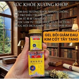 Gel Giảm Đau Kim Cốt Tây Tạng- Giảm Đau Xương Khớp, Hỗ Trợ Điều Trịi Thái Hoá, Giảm Tê Bì Chân Hộp 50gr 2