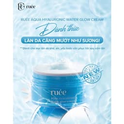 Kem Phục Hồi Cấp Ẩm RUÉE B5 Aqua Hyaluronic Water Glow Cream 50ml – Cấp Ẩm Sâu, Da Căng Bóng Mềm Mịn 4