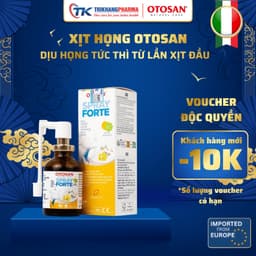 Xịt Họng Otosan Throat Forte Vị Cam Mật Ngọt Giảm Ho, Giảm Đau Rát, Ngứa Họng Nhập Khẩu Lọ 30ml 1