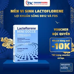 Men Vi Sinh Cho Bé Lactoflorene Mini Gocce Men Tiêu Hóa Lợi Khuẩn Sống BB-12 Hỗ Trợ Giảm Rối Loạn Tiêu Hóa 1