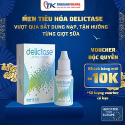 [Date T5/2028] Men Tiêu Hóa Delictase Cho Trẻ Bất Dung Nạp Lactose Đến Từ Châu Âu Lọ 15ml 1