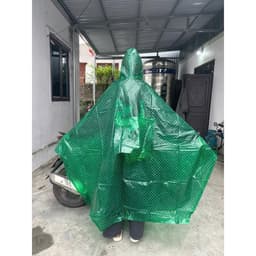 Áo Mưa Nhựa Dẻo Trùm Chấm Bi Một Đầu, Áo Mưa Chấm Bi Hãng Tú Phong Siêu Đẹp Có 3 Màu 3