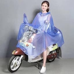 Áo Mưa Nhựa Dẻo Trùm Chấm Bi Một Đầu, Áo Mưa Chấm Bi Hãng Tú Phong Siêu Đẹp Có 3 Màu 4