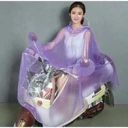 Áo Mưa Nhựa Dẻo Trùm Chấm Bi Một Đầu, Áo Mưa Chấm Bi Hãng Tú Phong Siêu Đẹp Có 3 Màu 5