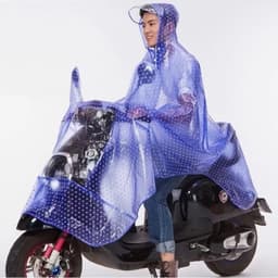 Áo Mưa Nhựa Dẻo Trùm Chấm Bi Một Đầu, Áo Mưa Chấm Bi Hãng Tú Phong Siêu Đẹp Có 3 Màu 7