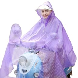 Áo Mưa Nhựa Dẻo Trùm Chấm Bi Một Đầu, Áo Mưa Chấm Bi Hãng Tú Phong Siêu Đẹp Có 3 Màu 8