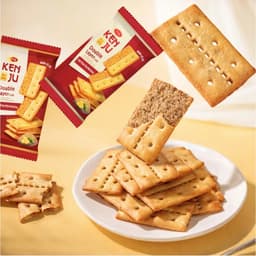 Bánh Kenju 2 lớp Nhân Gà Phô Mai Nướng Túi 216g- HÀNG CHÍNH HÃNG 3