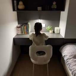 Đèn học để bàn chống cận bảo vệ mắt, đèn bàn làm việc Lovida tích điện 10.000mAh ánh sáng không nhấp nháy RA/CRI 95-97 4