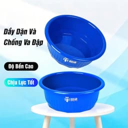 Bộ 2 Thau Trộn Mồi Câu Cá Mingtu Cao Cấp Chậu Trộn Mồi Dầy Dặn Độ Bền Cao 3