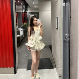 Set Áo 2 Dây Ren QC Tiểu Thư Kèm Quần, Đầm Babydoll Ren Hoa Dáng Xòe Đi Chơi Anan.clothing4 5