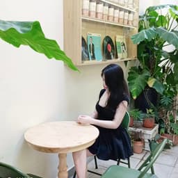 Đầm cổ vuông cột nơ xếp li ngực bo eo dáng ngắn phối viền ren xinh xắn 8