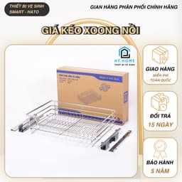 Giá Kéo Xoong Nồi Inox 304 Kéo Ra Đẩy Vào Dễ Ràng Không Gây Tiếng Ồn, Kệ Để Xoong Nồi Giúp Phòng Bếp Tối Ưu Diện Tích 1