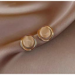 Bông Tai/Khuyên Tai Nữ Phong Cách Vintage Retro Thanh Lịch - Quà Tặng Vibe Ocean Charm, Tiểu Thư Sang Trọng 6