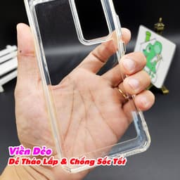 Ốp Lưng Xiaomi Mi 12T/ 12T PRO/ Redmi K50 ULTRA Lưng PC Cứng Viền TPU Dẻo Trong Suốt Chống Sốc Không Ố Vàng 9