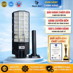 Đèn Liền Thể Năng Lượng Mặt Trời MayorWolf 300W 400W 500W Bảo Hành Chính Hãng 2 Năm (Mẫu Mới) 1