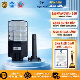 Đèn Liền Thể Năng Lượng Mặt Trời MayorWolf 300W 400W 500W Bảo Hành Chính Hãng 2 Năm (Mẫu Mới) 3