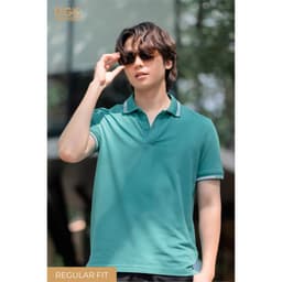 Áo polo ngắn tay DGC dáng suông, xẻ sườn gấu Chất Vải Thoáng Mát - SAPBC01M 2