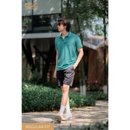 Áo polo ngắn tay DGC dáng suông, xẻ sườn gấu Chất Vải Thoáng Mát - SAPBC01M 4