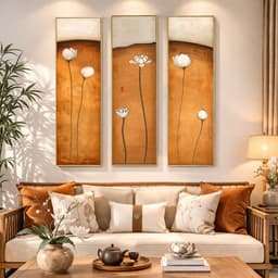 SIZE LỚN Tranh Bộ Hoa Sen Chất Liệu Tráng Gương Cao Cấp Bo Khung, Tranh Sen Treo Phòng Thờ, Phòng Khách Phong Thủy 2