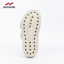 [AKM] Dép Sandal Nữ AVIWIN AKM Chất EVA Đúc Nguyên Khối Quai Ngang Siêu Mềm Cao 6cm 5