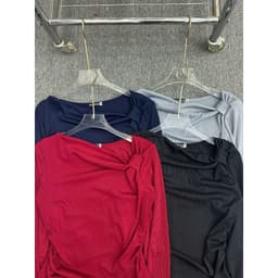 Áo Thun Nữ Dài Tay Bigsize ESHOP Thun Gân Ôm Body Dễ Thương Kiểu Đẹp Xinh Mùa Thu Đông MS531 8