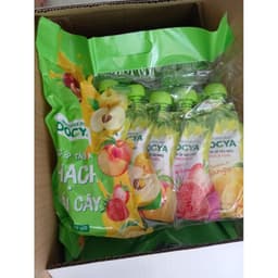 Combo 10 Túi Nước Ép Trái Cây DOCYA 120g Có 5 Vị Thơm Ngon Uống Liền Tiện Lợi Cho Cả Gia Đình|hutohutoshop 5