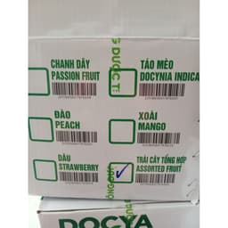 Combo 10 Túi Nước Ép Trái Cây DOCYA 120g Có 5 Vị Thơm Ngon Uống Liền Tiện Lợi Cho Cả Gia Đình|hutohutoshop 6