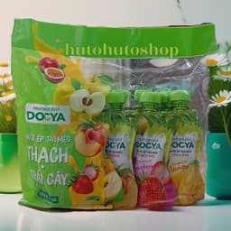 Combo 10 Túi Nước Ép Trái Cây DOCYA 120g Có 5 Vị Thơm Ngon Uống Liền Tiện Lợi Cho Cả Gia Đình|hutohutoshop 2