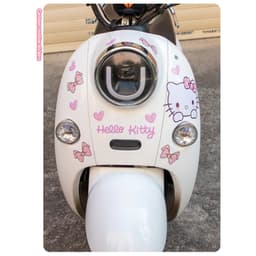 Set Decal Hello Kitty A4 Dán Xe Máy, Ô Tô – Chống Nước 3