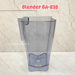Cối máy xay Blender BA-838 dung tích 3 lít 4