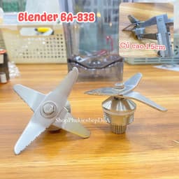 Cối máy xay Blender BA-838 dung tích 3 lít 5