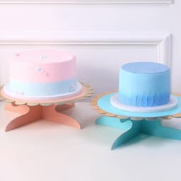 Kệ bánh sinh nhật, tháp bánh sinh nhật 1 tầng siêu xinh trang trí bàn tiệc sinh nhật 1