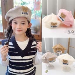 Mũ Len Nồi Gấu Lucky dễ thương cho bé từ 6 tới 36 tháng 3