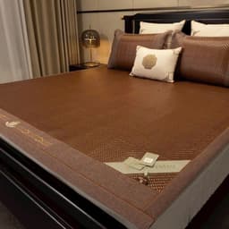 Chiếu Mây Nhập Khẩu Cao Cấp – Chiếu Mây Nhân Tạo Viền Vải Sang Trọng Mềm Êm Thoáng Khí Dễ Gấp Gọn, Dễ Vệ Sinh 1