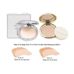 Phấn Phủ Nén Geo Lamy Sempre Happy & Please Pact 22g Kiềm Dầu, Mịn Da, Lớp Nền Tự Nhiên Skin House 5