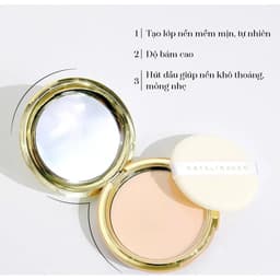 Phấn Phủ Nén Geo Lamy Sempre Happy & Please Pact 22g Kiềm Dầu, Mịn Da, Lớp Nền Tự Nhiên Skin House 6