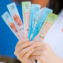 [COMBO 200 THANH] Súp Thưởng Cho Mèo S2Pet, Gem Lucky Giàu Năng Lượng Bổ Sung Dinh Dưỡng Cho Mèo 2