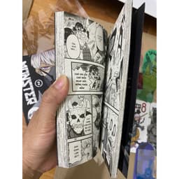 (đủ pk) Bộ 5q vở Monster 8 Mon8 dark Tập 1-5 đủ phụ kiện - Kaiju quái vật số 8 5