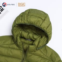 Áo phao siêu nhẹ 3 lớp DGC vải nylon với tính năng chống thấm nước - WAJKBA04M 4