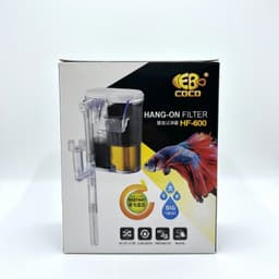 Lọc Thác HF-600 Mẫu Mới Hãng Coco Nhỏ Gọn Phù Hợp Cho Bể 20-30cm 4