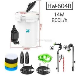 Lọc Thùng Sunsun HW-604B Loại Có Bơm, Phù Hợp Cho Bể 60-80cm 2