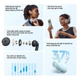 Tai nghe Bluetooth Xiaomi Redmi Buds 8 Active Khử Ồn | Bảo hành chính hãng 2
