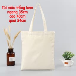 Túi tote có khóa in hình Văn Hóa Nghệ Thuật Việt túi vải canvas đeo vai Nghệ Thuật Việt Nam kích thước 35x40cm tota0318 4